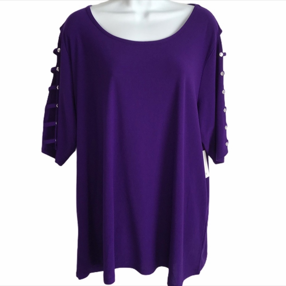 89th & Madison Stretchy Knit Top NWT